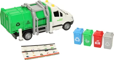 Obrázok produktu pre Recyklačné nákladné vozidlá so svetlom a zvukom