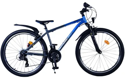 Productafbeelding van Volare XC Race Kinderfiets - 26 inch - Blauw Grijs - 21 versnellingen - Met gratis kabelslot