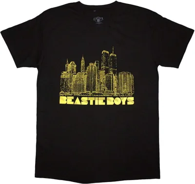 Zdjęcie produktu dla Beastie Boys NYC Skyline Black M Koszulka
