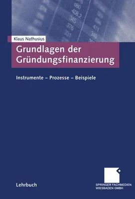 Obrázek produktu pro Grundlagen der Gründungsfinanzierung