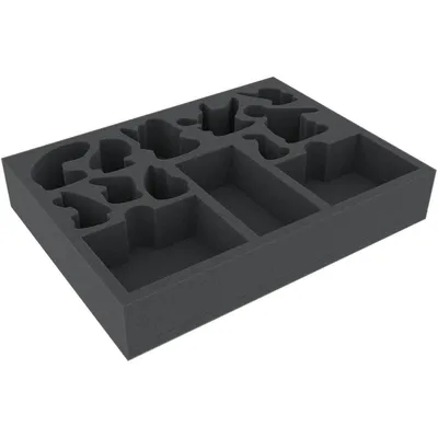 Productafbeelding van Schuimrubberinlegplaat voor Warhammer Underworlds: Nightvault, met 15 compartimenten