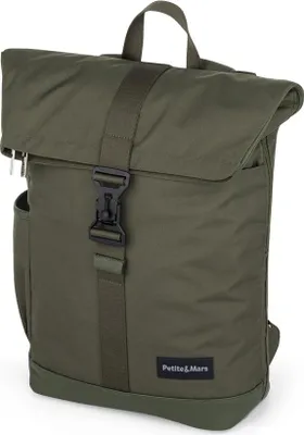 Obrázek produktu pro PETITE&MARS Batoh přebalovací na kočárek Jackob Military Green