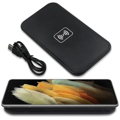Produktbild von Qi Wireless Charger für Samsung Galaxy S21 Ultra 5G Kabellos Laden Ladegerät 10W