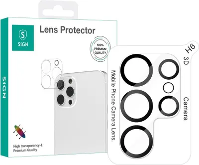 Obrázek produktu pro SiGN Samsung Galaxy S25 Ultra Lens Protector in Tempered Glass