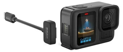 Immagine prodotto di Kit di supporto magnetico e cavo di alimentazione GoPro Contacto per HERO13 Black, HERO12 Black, HERO11 Black, HERO10 Black