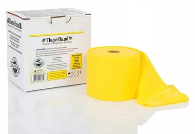Produktbild von Thera-Band Widerstandsband Gelb 1,5m Trainingsband für Fitness