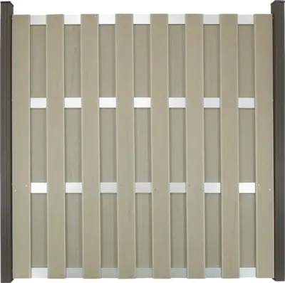 Produktbild von Zaun Hauptelement GroJa DIY-Merano Bausatz ohne Pfosten 180 x 180 cm bi-color