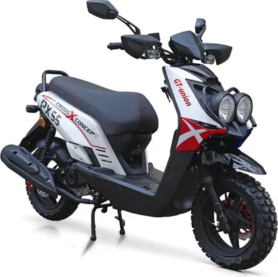 Produktbild von Motorroller PX55 Cross Concept 125ccm 85 km/h Euro 5+, rot-weiß GT Union