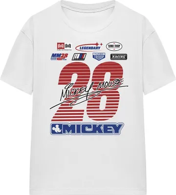 Immagine prodotto di Disney - T-shirt da donna, logo TV30475 (XL) (bianco)