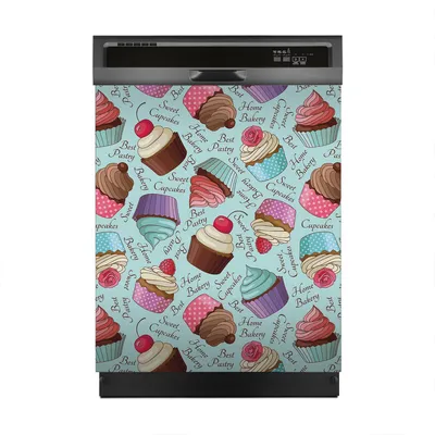 Produktbild von Aufkleber sticker 60x70 cm Dekorative folie Spülmaschine - Sahnetörtchen