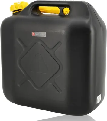 Image de Bidon en plastique de 20 litres,  UN, pour le stockage d'essence et de diesel, idéal pour le camping