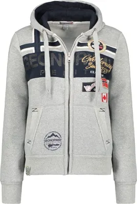 Produktbild von Damen Sweatshirt GeoNorway Garadock Sport Sweatshirt mit Kapuze XL