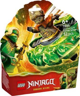 Image de LEGO NINJAGO 71850 Lloyd contre le monstre élémentaire : combat contre la toupie
