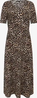 Produktbild von Maxikleid kurzarm mit Leoprint