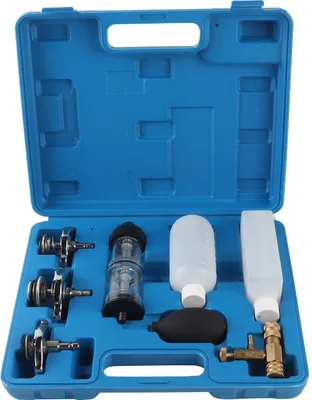 Produktbild von Dichtungsleckdetektor, wiederverwendbares Hardware -Zylindertester -Kit mit 3 Bajonett -Adaptern für das Auto