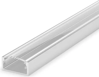 Produktbild von SET: LED Profil, 100cm Profil LED für LED Streifen, led profil + Abdeckung LT4 (Transparent)