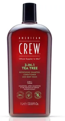 Produktbild von American Crew 3-in-1 Tea Tree 1000 ml