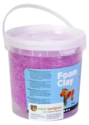 Produktbild von Foam Clay Modelliermasse neon lila 560g - kreatives Spielzeug