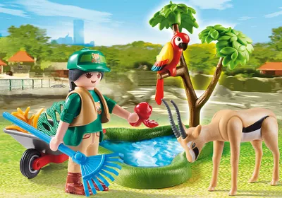 Produktbild von PLAYMOBIL 70295 Geschenkset-Zoo