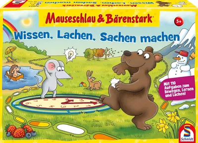 Produktbild von Mauseschlau & Bärenstark: Wissen, Lachen, Sachen machen