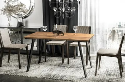 Produktbild von Endo-Moebel Esstisch Liwia 130cm - 210cm erweiterbar ausziehbar Küchentisch (Craft Eiche)