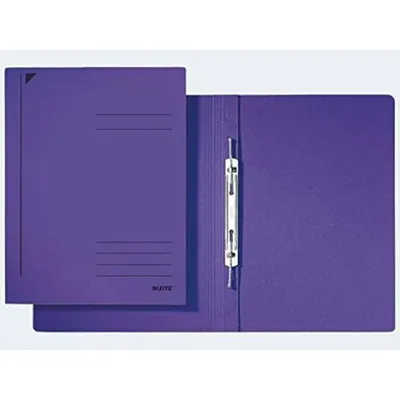 Image de Leitz 3040-00-65 3040 Agrafeuse spirale - A4, 250 feuilles, kfm. Agrafage, carton recyclé, violet