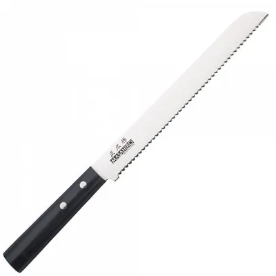 Zdjęcie produktu dla Masahiro nóż Sankei Bread 210mm czarny 35846