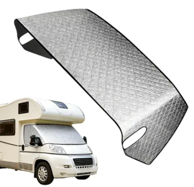 Image de Stores de protection solaire en aluminium pliables pour voitures et camping-cars