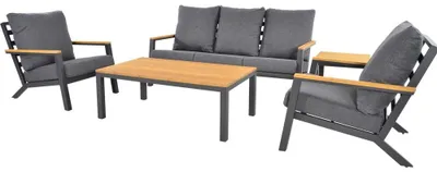 Produktbild von Lesli Living - Lounge-Sofa Donnan - Anthrazit - 175x99x79cm