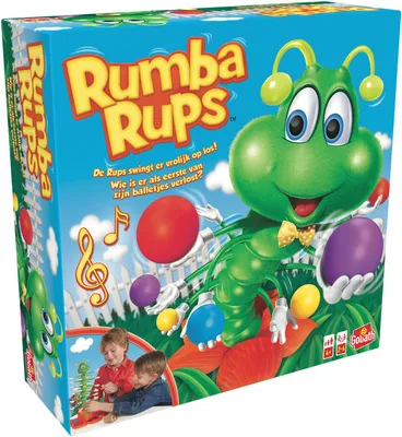 Produktbild von Lehrreiches Spiel Rumba Rups aus Karton für Kinder ab 3 Jahren