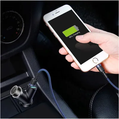 Produktbild von Baseus CCALL-YX01, Auto, Zigarettenanzünder, 5 V, Schwarz