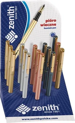 Zdjęcie produktu dla Odkryj elegancję z Piórem Omega w metalicznych kolorach! Idealne do biura i na prezent. Zróżnicowana paleta barw spełni oczekiwania każdego miłośnika pisania.