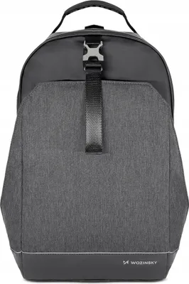 Produktbild von Wozinsky Fahrradgepäckträger Fahrradrucksack mit Rahmen 2in1 30l schwarz (WBB33BK)