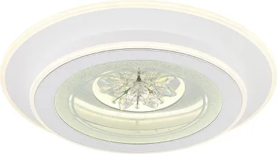 Produktbild von LED Deckenleuchte, Kristalle, Fernbedienung, D 46 cm