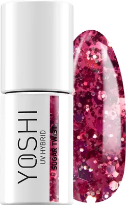 Produktbild von Yoshi | Hybrid-Nagellack - 724 Sugar Twist - Hybrid-Gellack - Hybridlack - UV LED - 6ml - Profi Qualität - Rosa