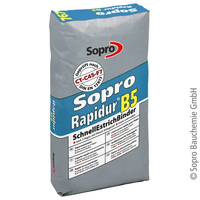Produktbild von Sopro Rapidur B5 SchnellEstrichBinder 25kg