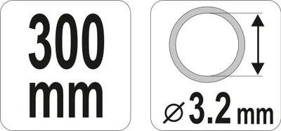 Obrázok produktu pre Yato YT-0709, 300 mm, 1 kusov