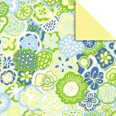 Produktbild von Faltblätter Florentine Flower Power 80g/qm 15x15cm VE=65 Blatt Motiv 03
