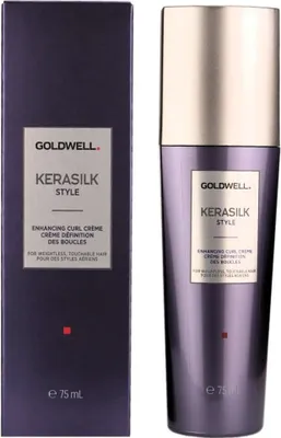 Produktbild von Goldwell Kerasilk Style Enhancing Curl Créme Stylingcreme für definierte Locken 75 ml