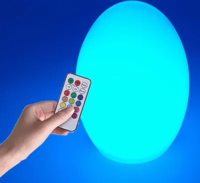 Immagine prodotto di Palla LED multifunzionale da 19 cm con telecomando - diversi colori