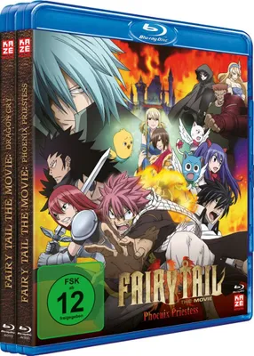 Produktbild von Fairy Tail Movie (1+2) (Gesamtausgabe) (Blu-ray) -   - (Blu-ray Video / Sonstige / unsortiert)