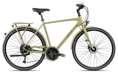 Produktbild von Bergrausch Hochkönig sportliches Herren-Trekkingbike 28 Zoll dunkelgrün 51 cm