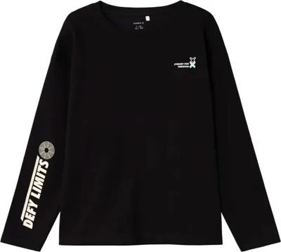 Image de Sweatshirt Name It 13234047-BLACK pour Garçon