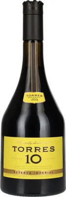Image de Torres 10 RESERVA IMPERIAL Brandy 38% Vol. 1l