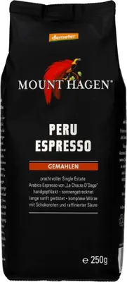 Produktbild von Peru Espresso - gemahlen 250g
