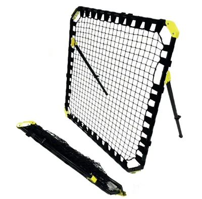 Immagine prodotto di Parete di rimbalzo/Tchoukball - Completamente pieghevole - 1x1m - Pallone POWERSHOT® incluso!
