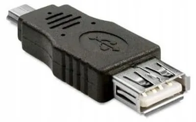 Produktbild von Goobay USBGA-USBWM5P Adapter USB A auf Mini A 5-Pin