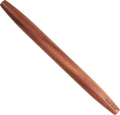 Image de Rouleau à pâtisserie en bois pour biscuits, pâte à sucre et gâteaux - 40 cm
