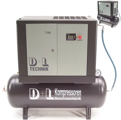 Produktbild von Schraubenkompressor Schraubenverdichter 900/10/270 7,5kW Kompressor 900L 10 bar