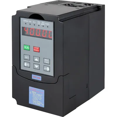 Zdjęcie produktu dla Przetwornica częstotliwości VEVOR 3 KW Przetwornica częstotliwości VFD 220V do tokarek frezarek ciężarówek dźwigów pomp i przenośników